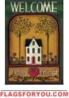Family & Friends Garden Flag