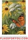 Butterfly Garden Flag