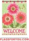 Gerber Welcome Garden Flag