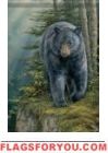 Black Bear Garden Flag