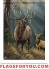 Elk Garden Flag