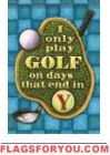 Golf Garden Flag
