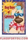 Dog Summer Garden Flag