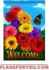 Gerber Garden Garden Flag