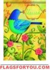 Blessed Bird Garden Flag