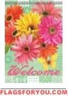 Gerbera Garden House Flag