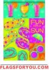 Summer Medley House Flag