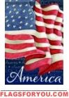 Waving Flag House Flag