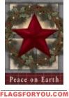 Christmas Barnstar House Flag