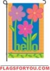 Say It With Flower Garden Flag