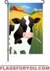 Sweet Bovine Garden Flag