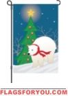Winter Stroll Garden Flag