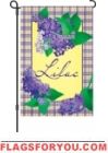 Waltzing Lilacs Garden Flag