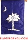 Crescent Moon House Flag