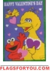 Valentine Friends House Flag