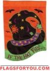 Hat Fits Applique Garden Flag