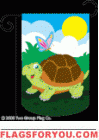 Turtle Garden Flag