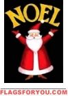 Papa Noel Garden Flag