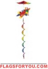 Parrot Wheel Spinner 36"