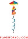 5 O'clock Parrot Wheel Spinner 36"
