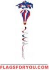 RWB Hot Air Ballon Wheel Spinner 36"