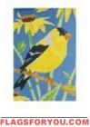 Goldfinch Garden Flag
