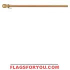 56" Wood Flag Poles - Box of 12