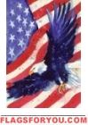 Liberty Eagle Garden Flag