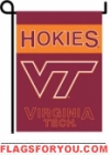 Virginia Tech Hokies Double Sided Garden Flag