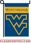 West Virginia Mountaineers Double Sided Garden Flag