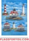 Delmarva Lighthouse Garden Flag