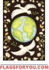 Two Doves House Flag