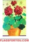 20 Vibrant Geranium Garden Flags