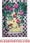 20 Vibrant Hummingbird Lattice Garden Flags