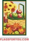 Apple Mums House Flag
