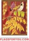 20 Vibrant Plaid Cardinals Garden Flags