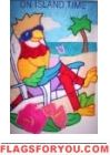 20 Living on Island Garden Flags