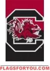 Applique - University of South Carolina Garden Flag