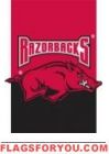 Applique - University of Arkansas Garden Flag