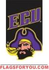 Applique - East Carolina University Garden Flag