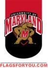 Applique - University of Maryland Garden Flag