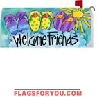 Flip-Flops Mailbox Cover