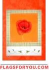 Poppy Garden Flag