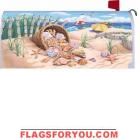 Seaside Shells Mailbox Cover
