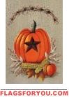 Pumpkin / Berries Garden Flag