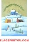 last one - Primitive House/Berries Garden Flag