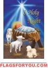O Holy Night Garden Flag