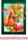 Autumn Still Life Garden Flag