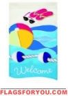 Applique Pool House Flag