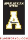 Appalachian State Mountaineers Applique Banner Flag 44" x 28"